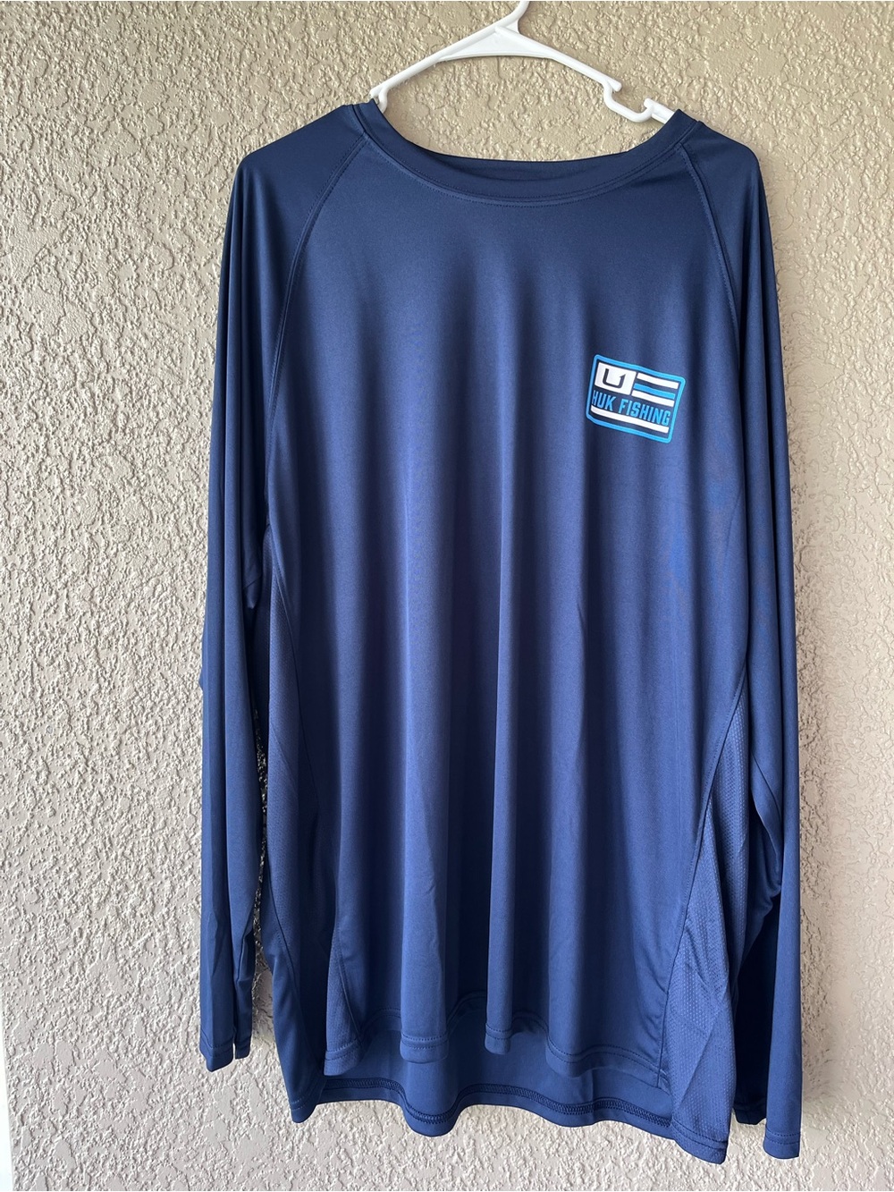 Men's Long Sleeve HUK Performance Shirt - Navy